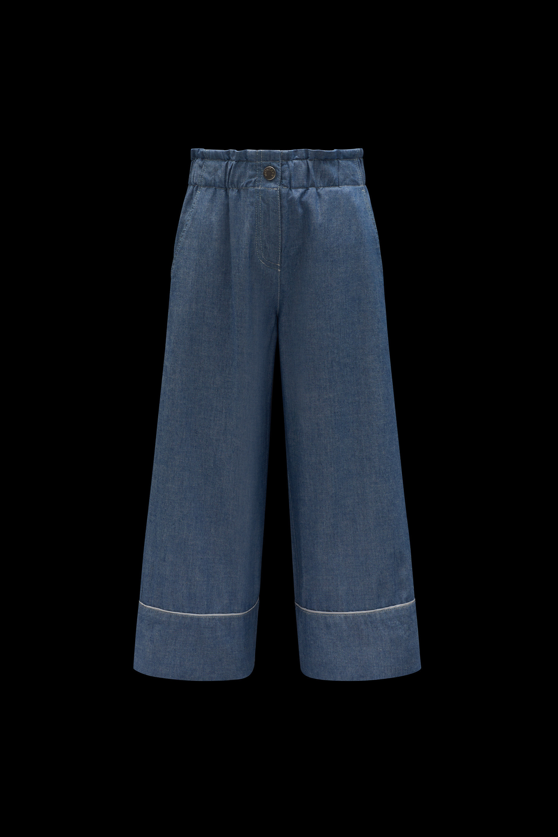 大人もOK！MONCLER2022春夏ジュニア ワイドレッグパンツ 12A/14A