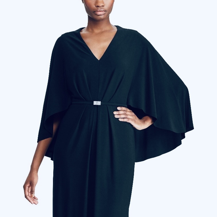 Ralph Lauren BLACK ファーマル KIMONOドレス Ralph Lauren ファーマル KIMONOスタイルドレス ブライダル