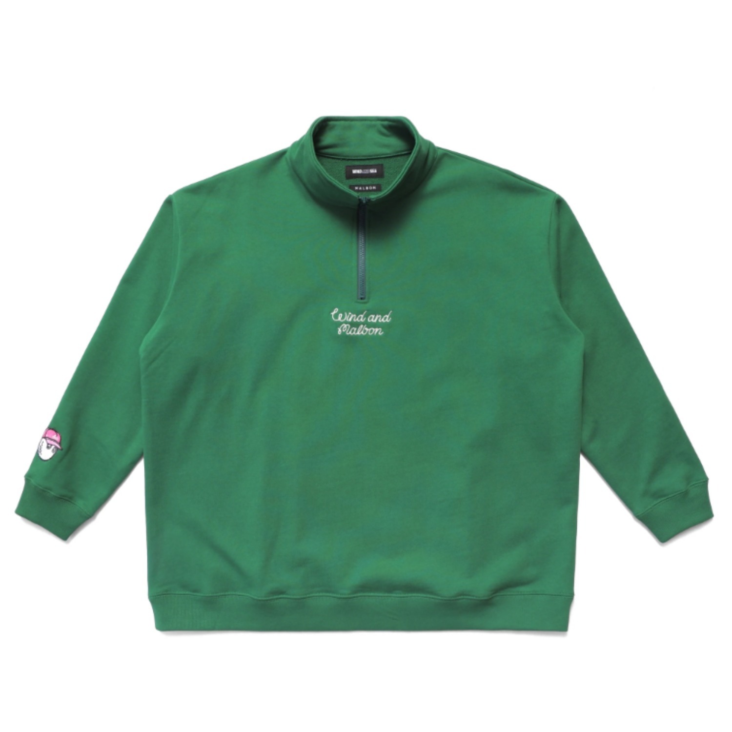 Malbon Golf WIND AND SEA マルボン Half Zip Sweater (Malbon Golf ...