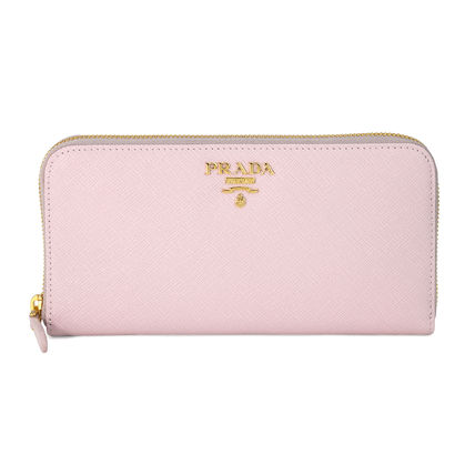 ピンク系 ミラノ PRADA(プラダ) 長財布(レディース) - 海外通販のBUYMA