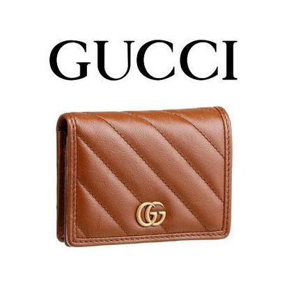 GUCCI GG Marmont x 折りたたみ財布(レディース) - 海外通販のBUYMA