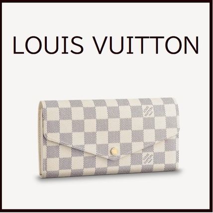 Louis Vuitton DAMIER AZUR(ルイヴィトン ダミエ アズール) 長財布 ...