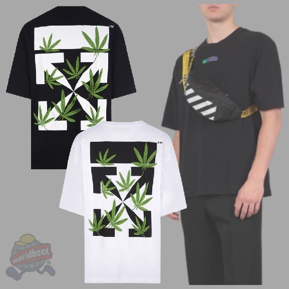 最上の品質な Off-White *オフホワイト* オーバーサイズ コットン Tシャツ Tシャツ・カットソー 最上の品質な Off-White *オフホワイト* オーバーサイズ コットン Tシャツ Tシャツ・カットソー