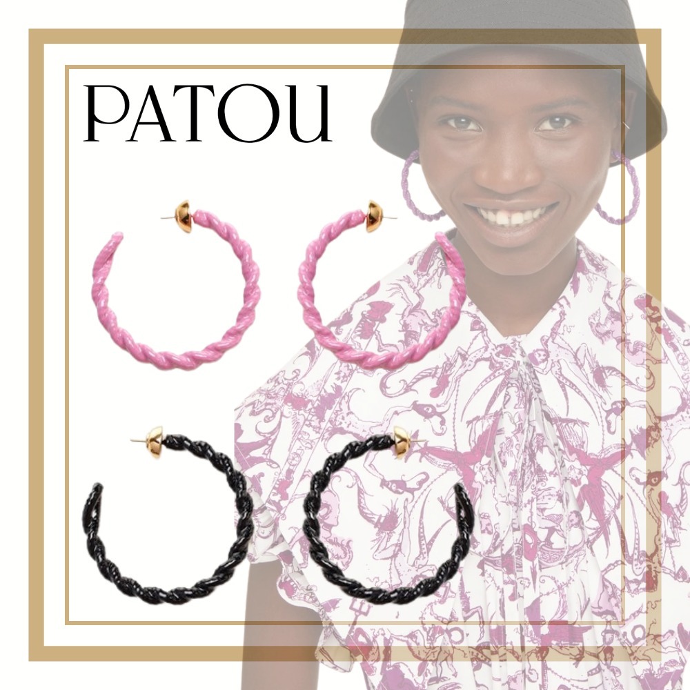 全ての 関税込 紗栄子さん愛用patou ラージ 編込みフープピアス Www Francofabrilsa Com Ar