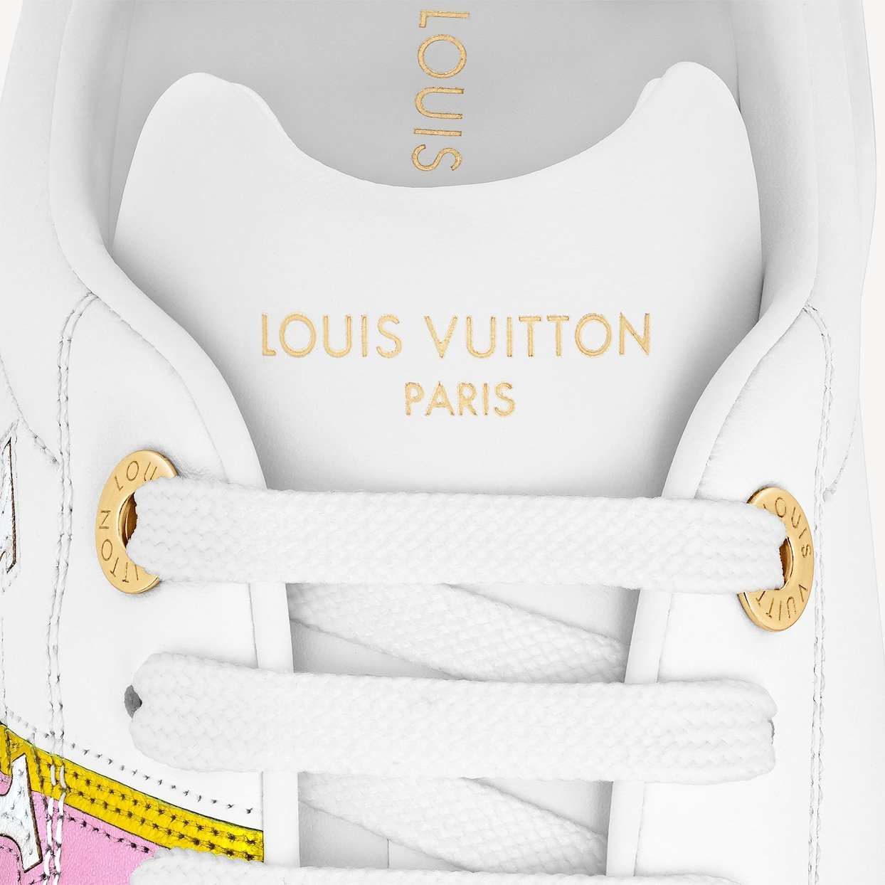 Louis Vuitton スニーカー 【可愛いピンク♪】Louis Vuitton タイムアウトスニーカー(5)