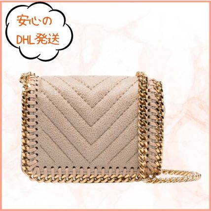 ☆STELLA MCCARTNEY☆ チェーン付きウォレット ベージュ - amuch.cl