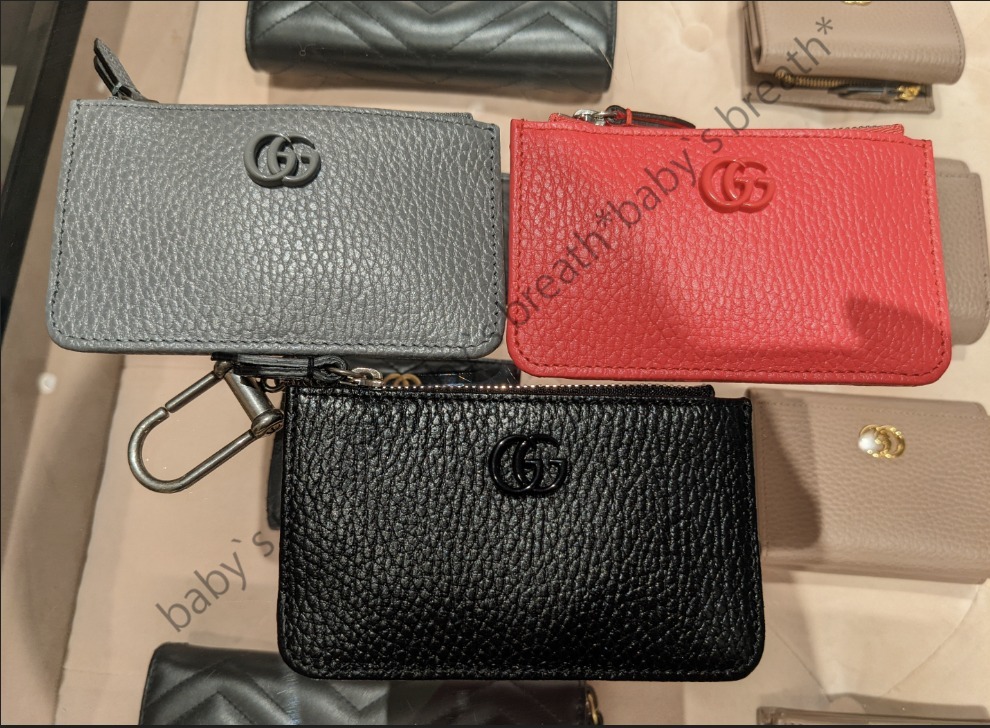 限定♪【国内発送★GUCCI】ダブルG キーチェーン カードケース 国内即発【GUCCI】ダブルG キーチェーン カードケース (GUCCI