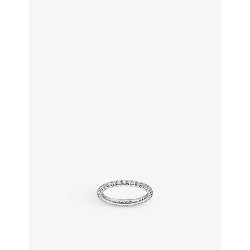 CARTIER tincelle de Cartier 18ct white-gold and 0.94 diamond CARTIER tincelle de Cartier 18ct white-gold and 0.94 diamond