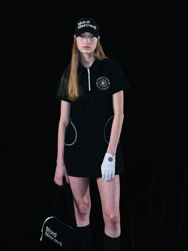 mardi mercredi ☆TERRY ZIP UP MINI DRESS☆ mardi mercredi ☆TERRY ZIP UP MINI DRESS☆