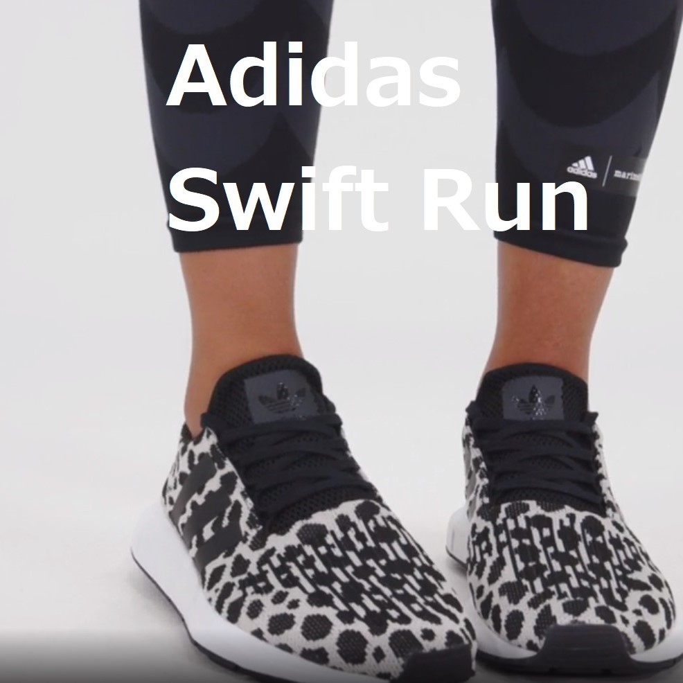 精悍!! Adidas ☆WOMEN'S ORIGINALS SWIFT RUN アニマル