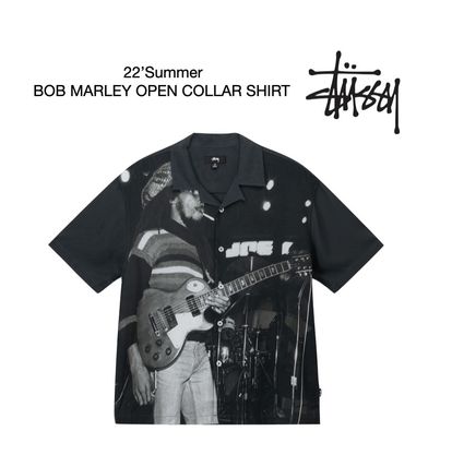 Stussy BOB MARLEY OPEN COLLAR SHIRT