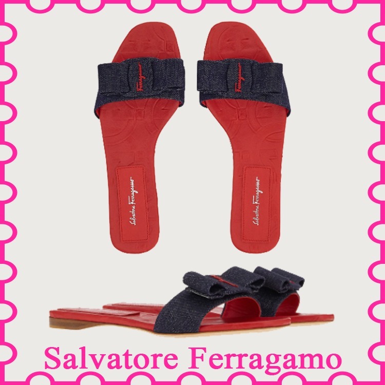 Salvatore Ferragamo】スライドサンダル (FERRAGAMO/サンダル