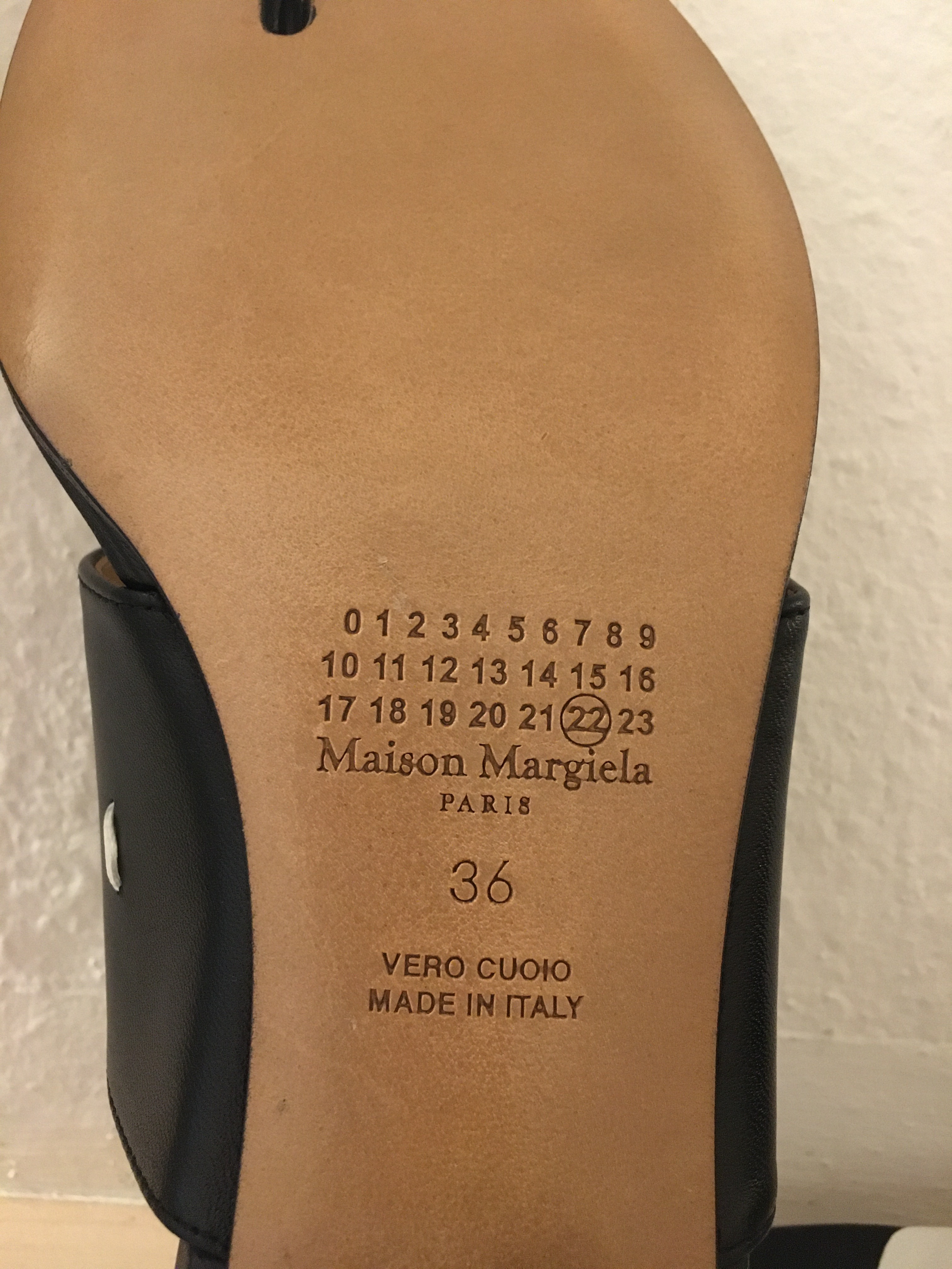 MaisonMargiela ステッチ サンダル Maison Martin Margiela ロゴ ミュール 靴 サンダル ステッチ
