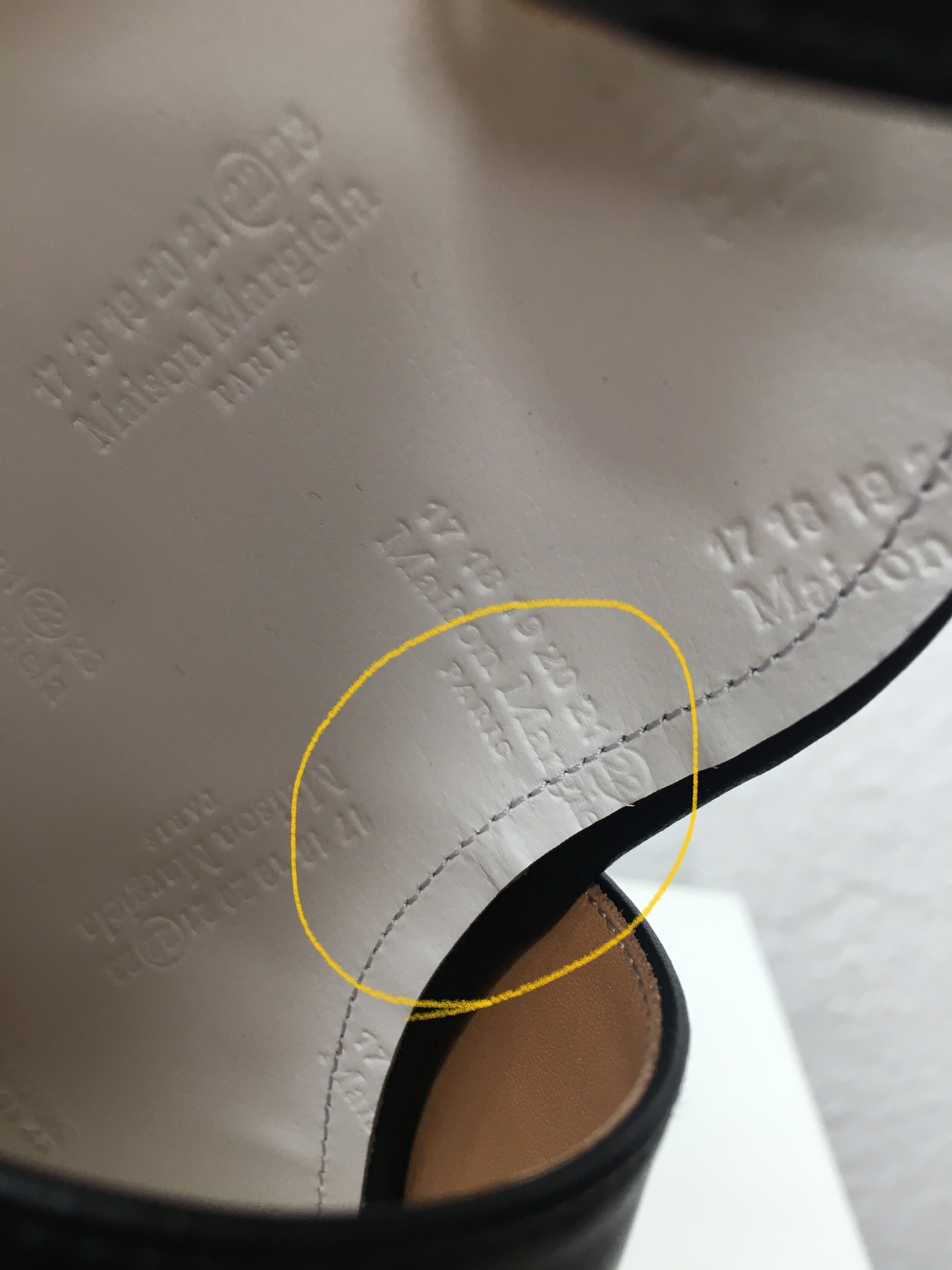 MaisonMargiela ステッチ サンダル (Maison Margiela/サンダル