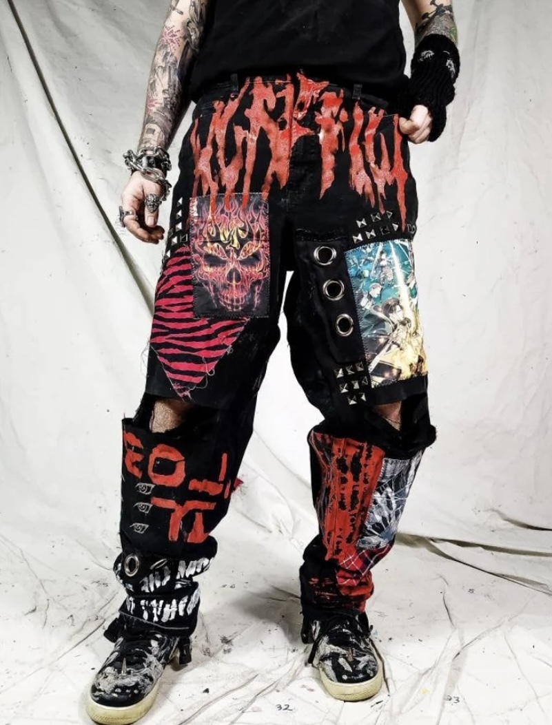 *日本未発売激レア* MORERIOT 1of1 crust jeans