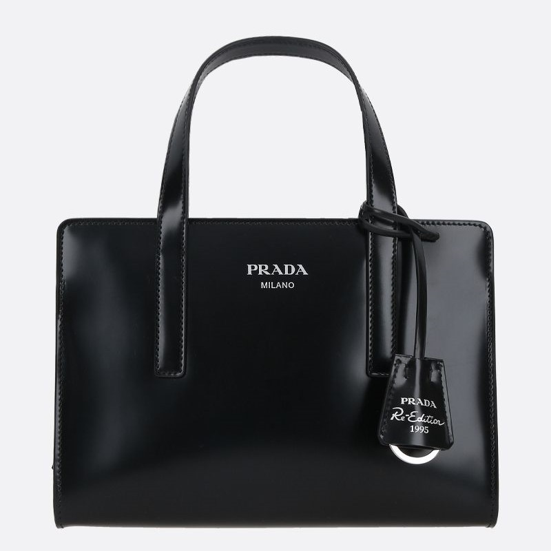 【PRADA】 RE-EDITION 1995 MINI BRUSHED LEATHER HANDBAG