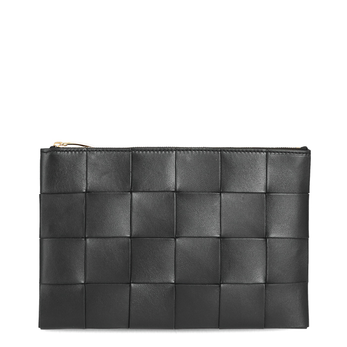 【BOTTEGA VENETA】 Intrecciato Clutch Bag