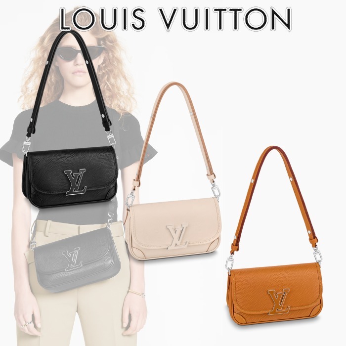【送料関税無料】Louis Vuitton ビュシ NM ショルダーバッグ