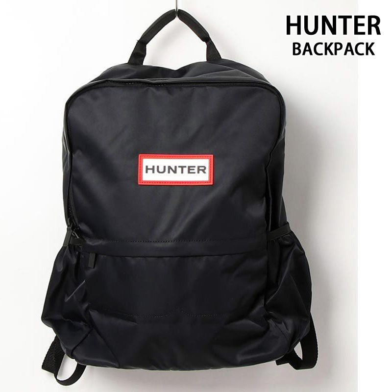 HUNTER ハンター ロゴプレート オリジナルナイロンバックパック