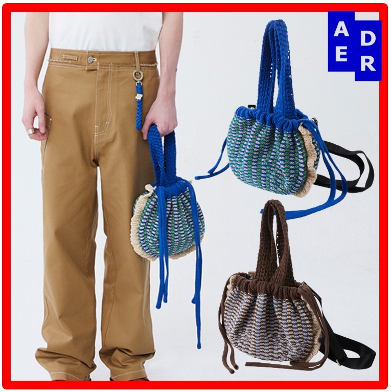 ★韓国の人気★【ADERERROR】★Francia less ba.g [Knit]★