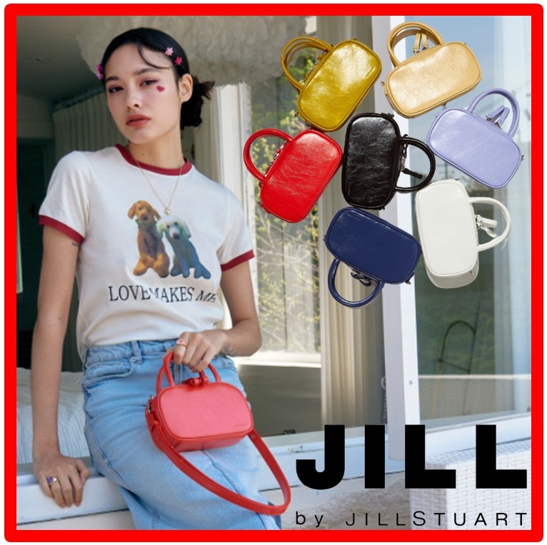 ☆人気☆【JILLSTUART】☆[Egg Baguette] MINI BOSTON BA.G☆