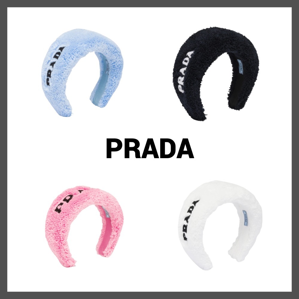 大勧め PRADA ヘッドバンド テリークロス ヘアアクセサリー 色・サイズ