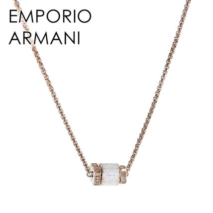 EMPORIO ARMANI Necklaces & Pendants Party Style Silver Office Style Elegant Style