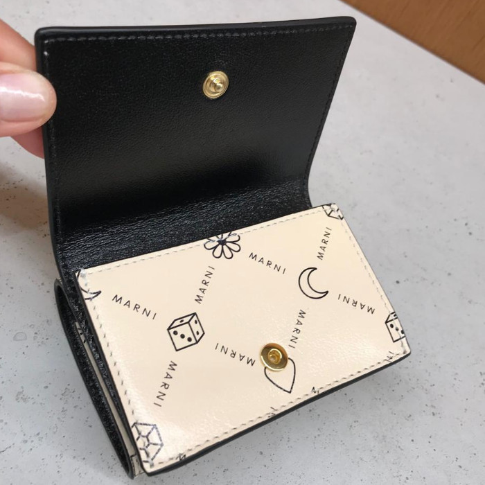 MARNI カードケース ブラウン×ライラック☆未使用 | fermedesnoyers.be