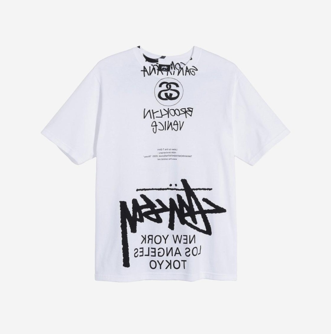 ★Stussy x Takahiromiyashita The Soloist 40 WT T-Shir.t★
