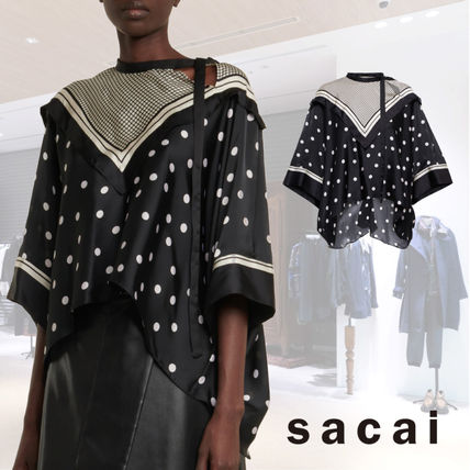 sacai x ブラウス・シャツ(レディース)|新作を海外通販【BUYMA】