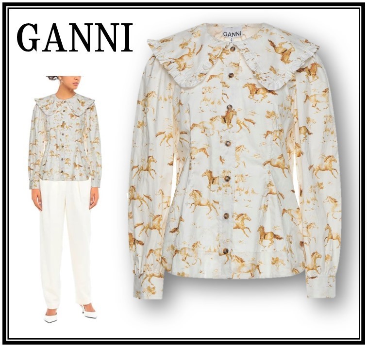 【10%OFF】
SALE【GANNI】柄入りシャツ&ブラウス ホース ホワイト おしゃれ ブラウス・シャツ 【10%OFF】
SALE【GANNI】柄入りシャツ&ブラウス ホース ホワイト おしゃれ ブラウス・シャツ