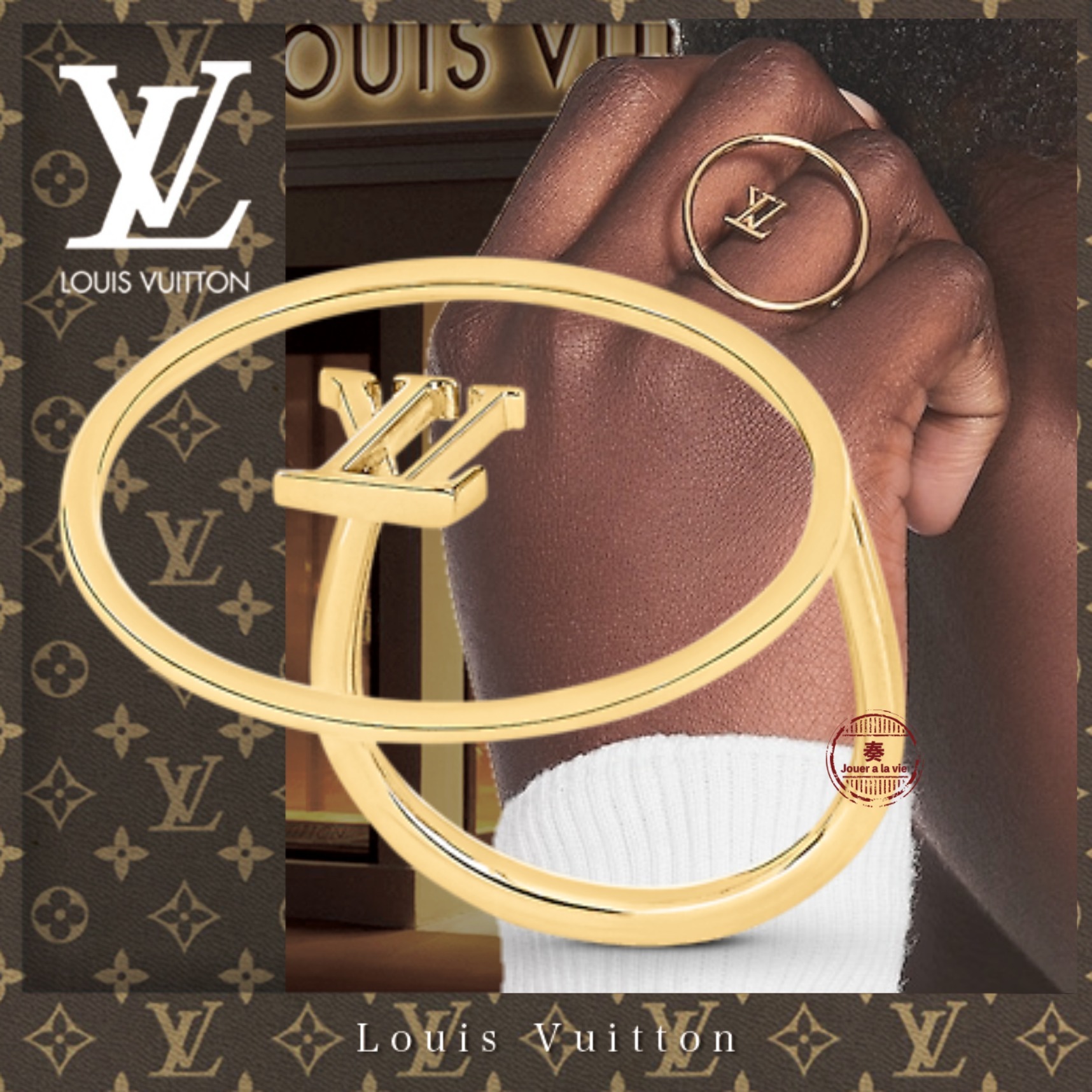 Louis Vuitton 2022-23FW Casual Style Formal Style Rings (M00769, M00768)