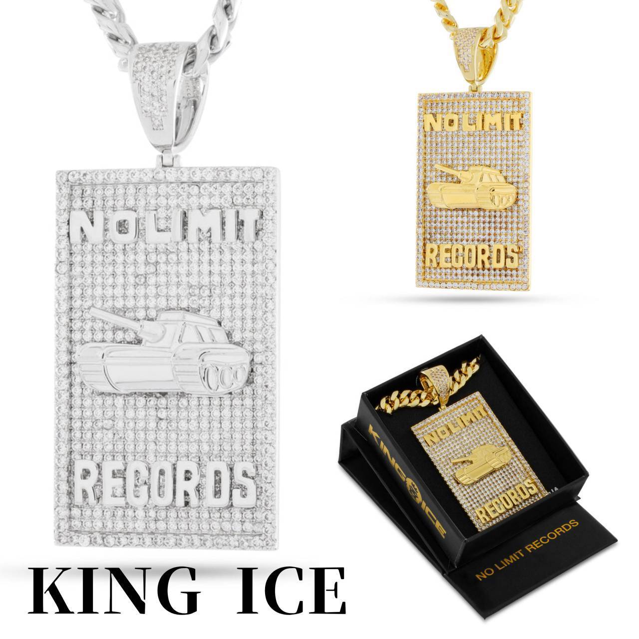 国内発送 NO LIMIT RECORDS コラボ 98 DYNASTY DOG TAG NECKLACE