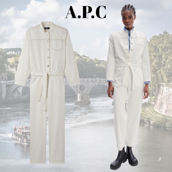 【最安値挑戦!】 ☆関税込み☆【A.P.C】Adela コンビネゾン オールインワン・サロペット 【最安値挑戦!】 ☆関税込み☆【A.P.C】Adela コンビネゾン オールインワン・サロペット
