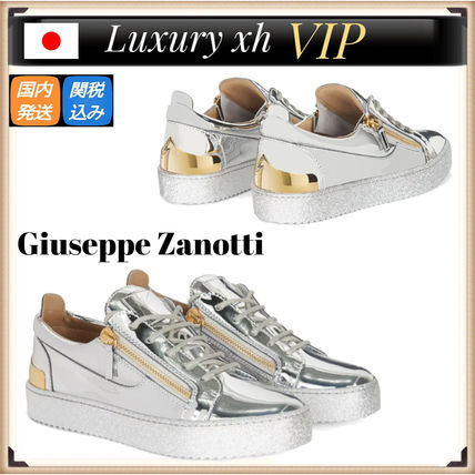 GIUSEPPE ZANOTTI x スニーカー(メンズ)|新作を海外通販【BUYMA】 アウトレット価格比較 37(約24cm)147000→ スニーカー ロゴ 美品❤️ジュゼッペザノッティ スニーカー