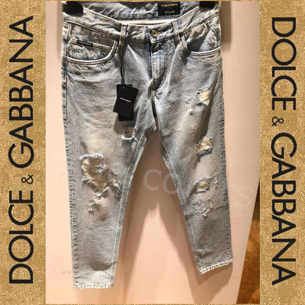 DOLCE&GABBANA DGメタルロゴ ビンテージスタイル デニム パンツ (Dolce & Gabbana/デニム・ジーパン