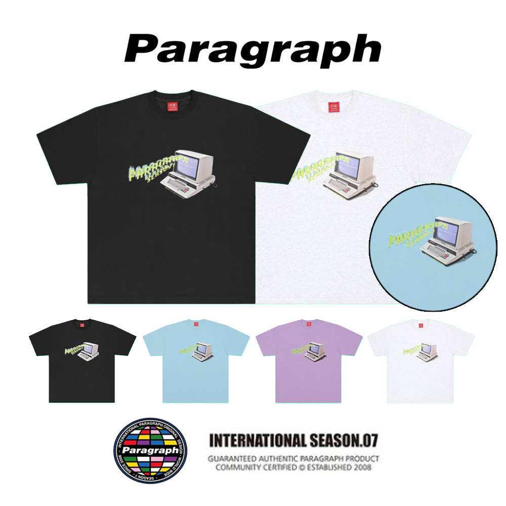 【Paragraph】22SS★ Retro PC T-shirt (No.69)