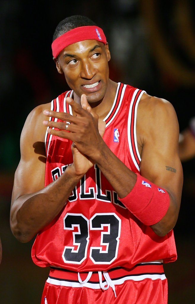 Amazon) Mitchell & Ness Chicago Bulls Pippen #33 Reversible