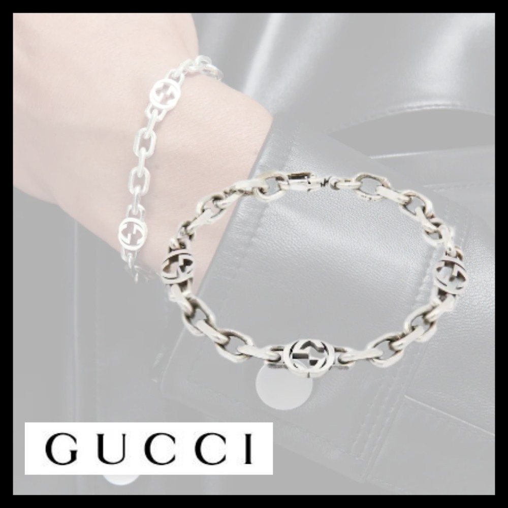 GUCCI グッチシルバーブレスレット