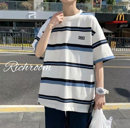 メンズ トップス Tシャツ ボーダー 3色 ロゴ カジュアル 韓国 Tシャツ カットソー Buyma メンズ トップス Tシャツ ボーダー 3色 ロゴ カジュアル 韓国 Tシャツ カットソー Buyma