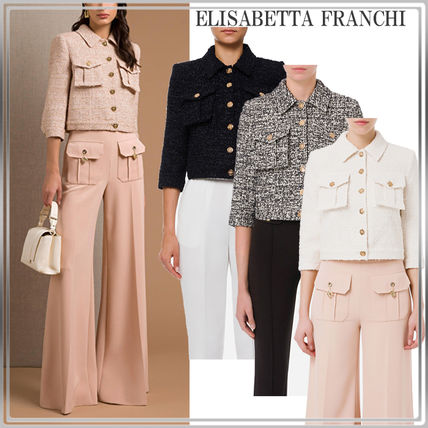 ELISABETTA FRANCHI x ジャケット(レディース)|新作を海外通販【BUYMA】
