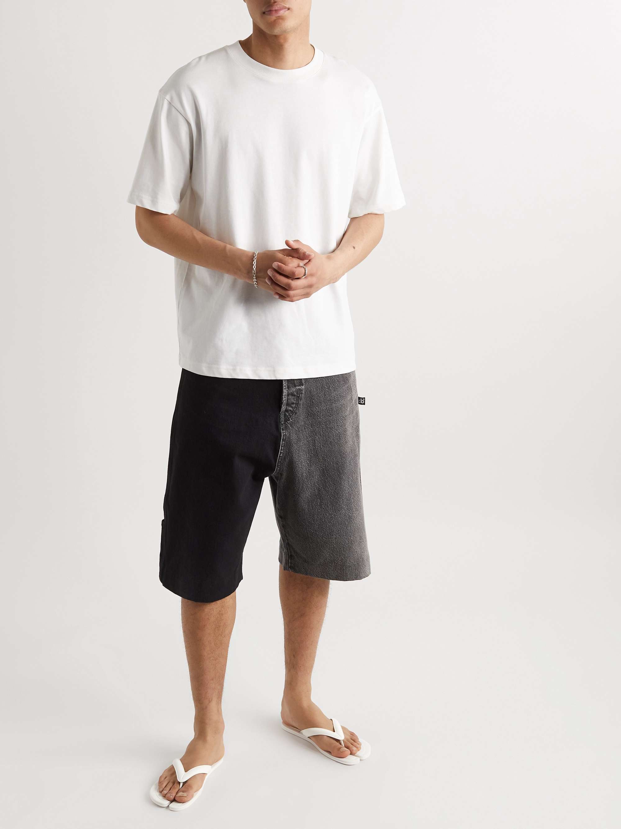 新作】MAISON MARGIELA rubber flip flops サンダル ホワイト - www