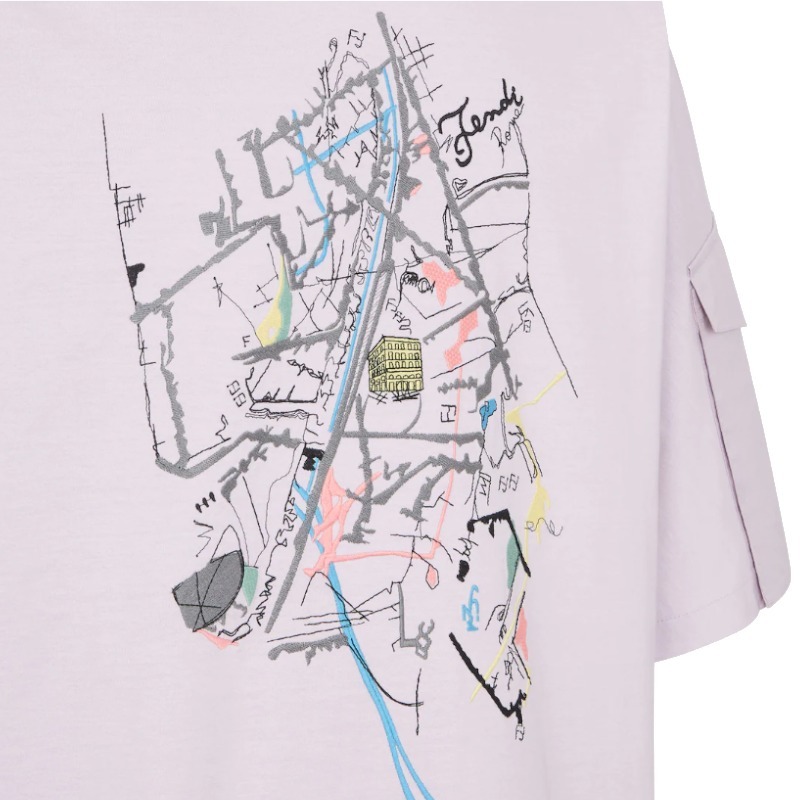 関税送料込【フェンディ】コットン Tシャツ (FENDI/Tシャツ ...