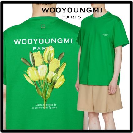 WOOYOUNGMI More T-Shirts Unisex Street Style Logo T-Shirts