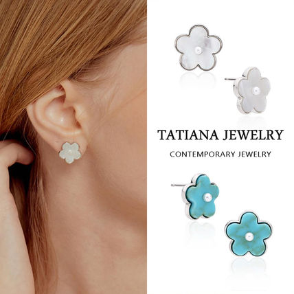 韓国発【TATIANA】Dot Pearl Earring☆ピアス 韓国発【TATIANA】Pearl Dot Blossom Earrings☆ピアス (TATIANA