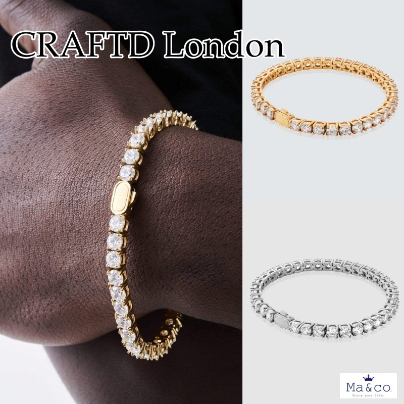 日本未上陸*CRAFTD London◇TENNIS ブレスレット 5mm