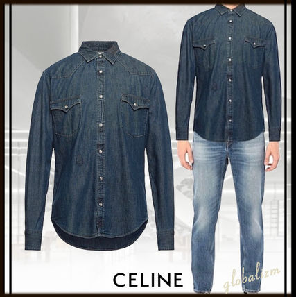 デニムシャツ, メンズ CELINE(セリーヌ)|新作を海外通販【BUYMA】