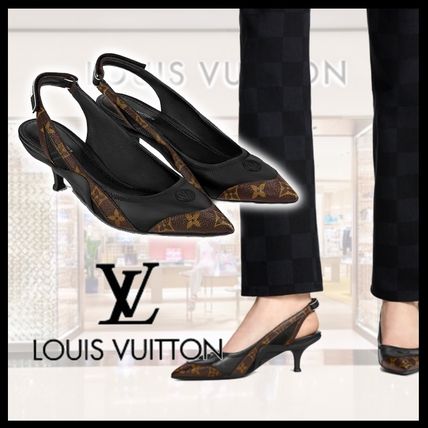 レオパード(ヒョウ柄) Louis Vuitton(ルイヴィトン) パンプス