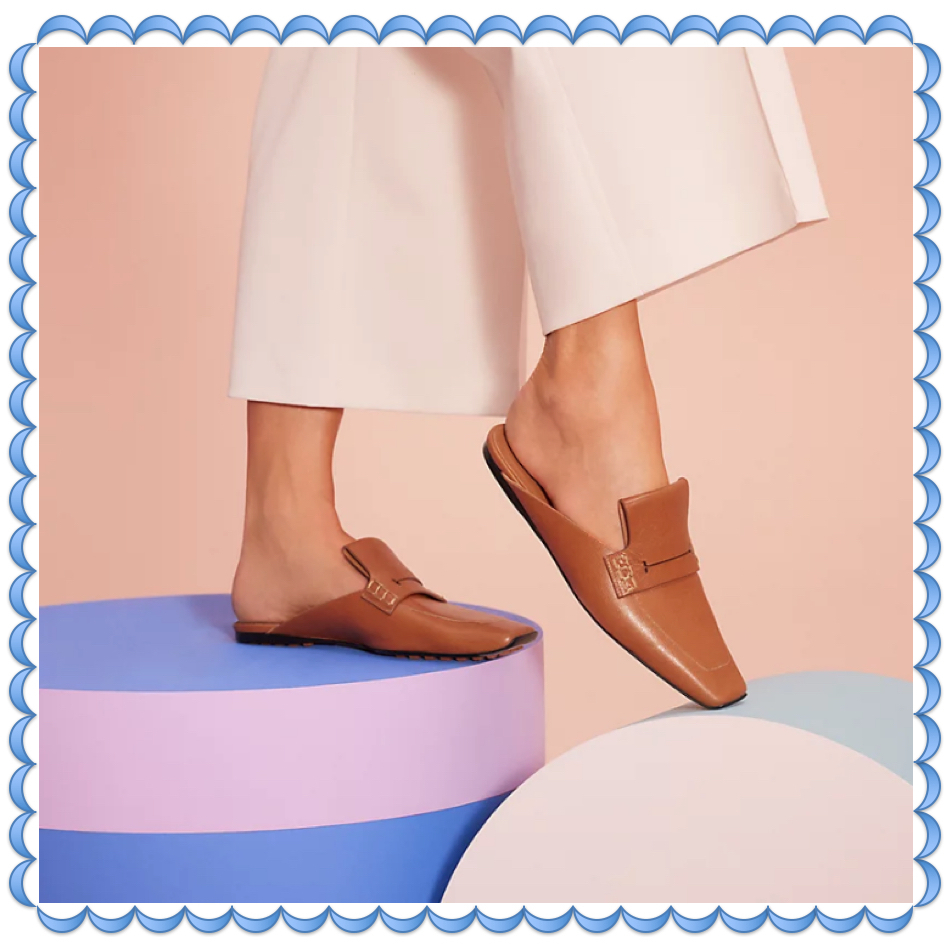Hermes ミュール Eloge mule 22.5〜26.5cm 直営店ラッピング
