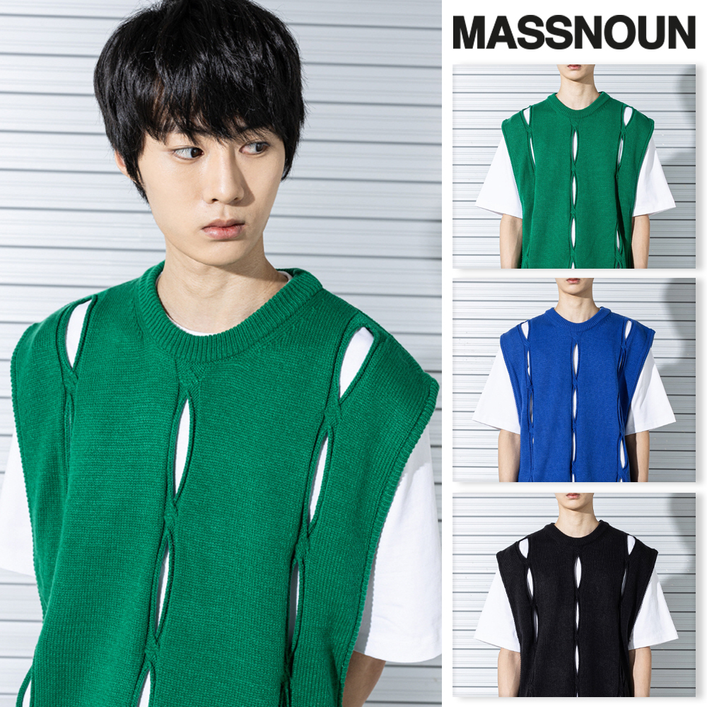 最新エルメス 【massnoun】22SS★ TWISTED VEST KNIT OPEN ベスト・ジレ 最新エルメス 【massnoun】22SS★ TWISTED VEST KNIT OPEN ベスト・ジレ